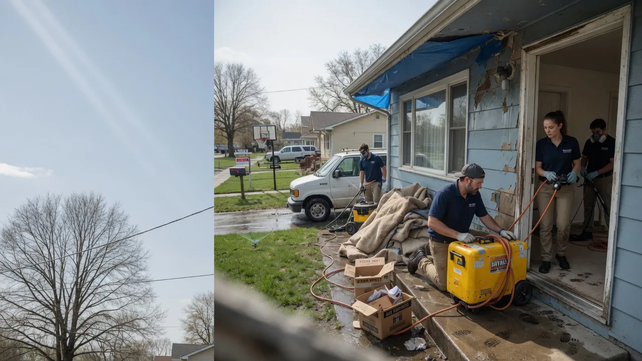 Basement Flood Cleanup in Burlington, CO near me